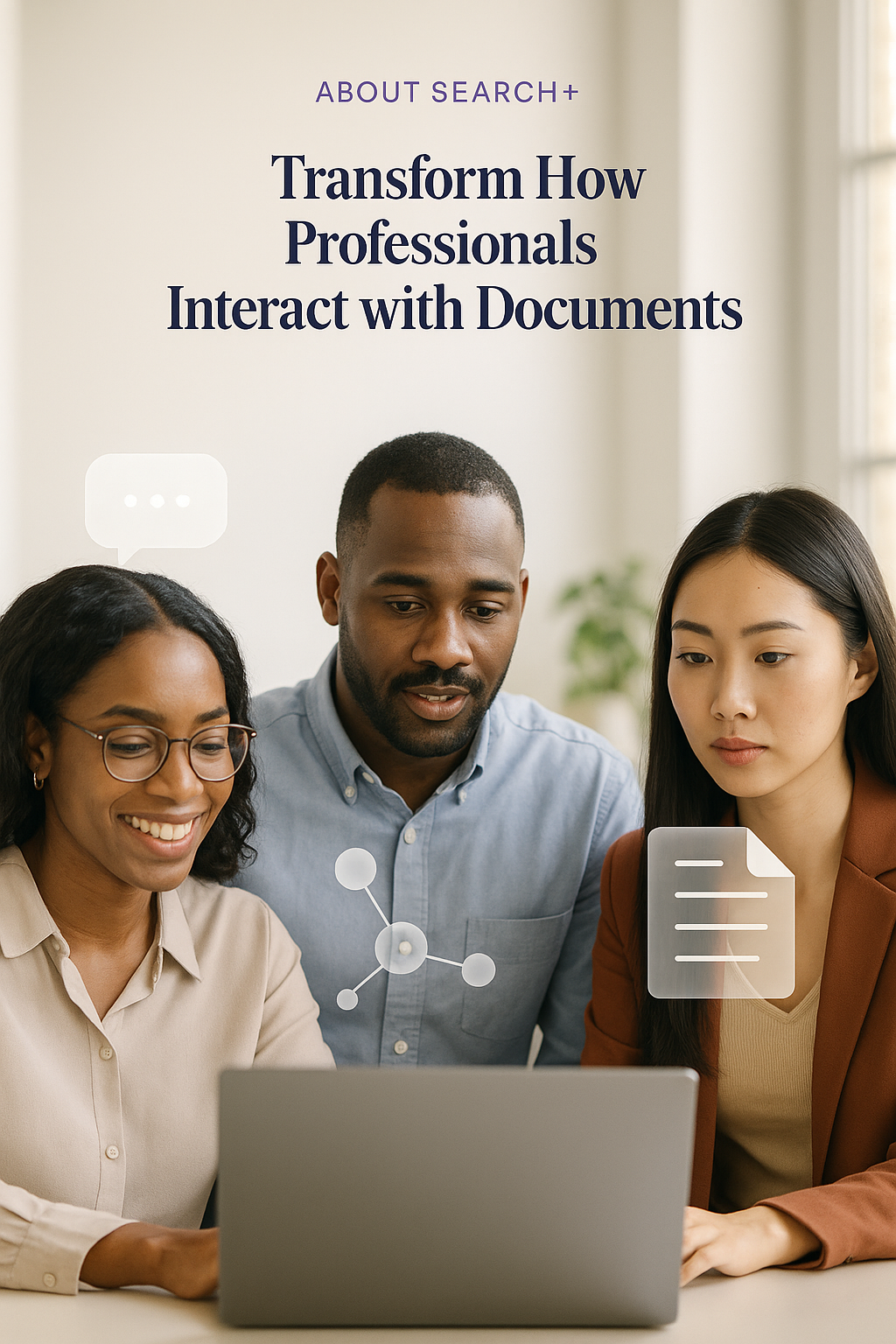 Professional using Search+