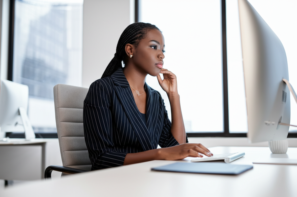 Legal professional using Search+